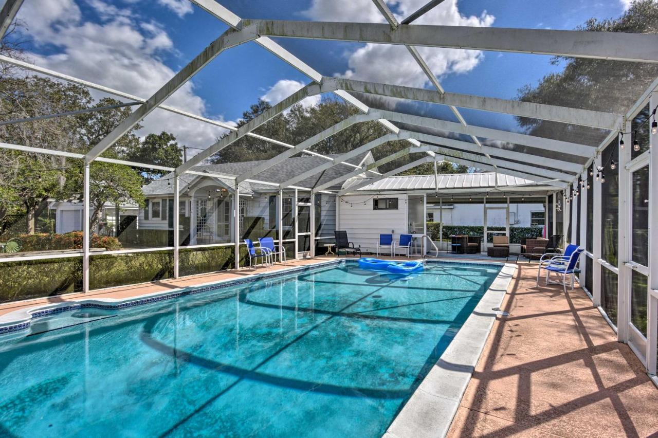 Cottage With Private Pool - Walk To Lake Wales! Esterno foto