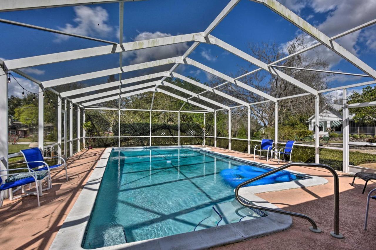 Cottage With Private Pool - Walk To Lake Wales! Esterno foto